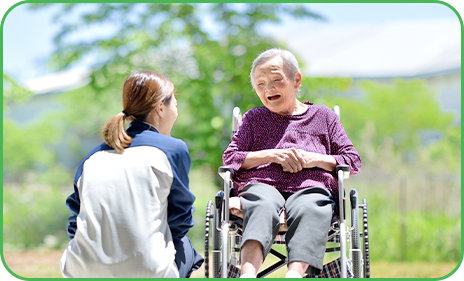 確かな知識と技術で介護をサポート